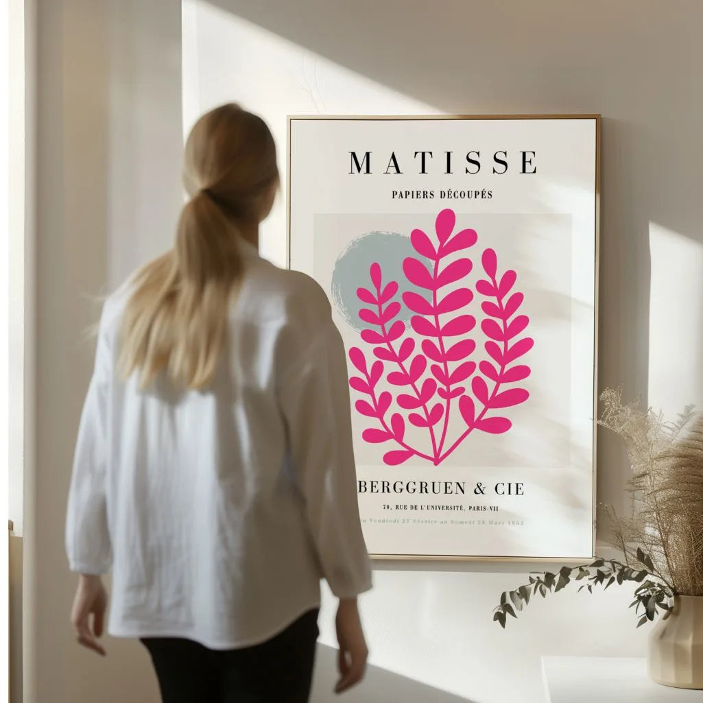 Matisse Roze Tak Poster