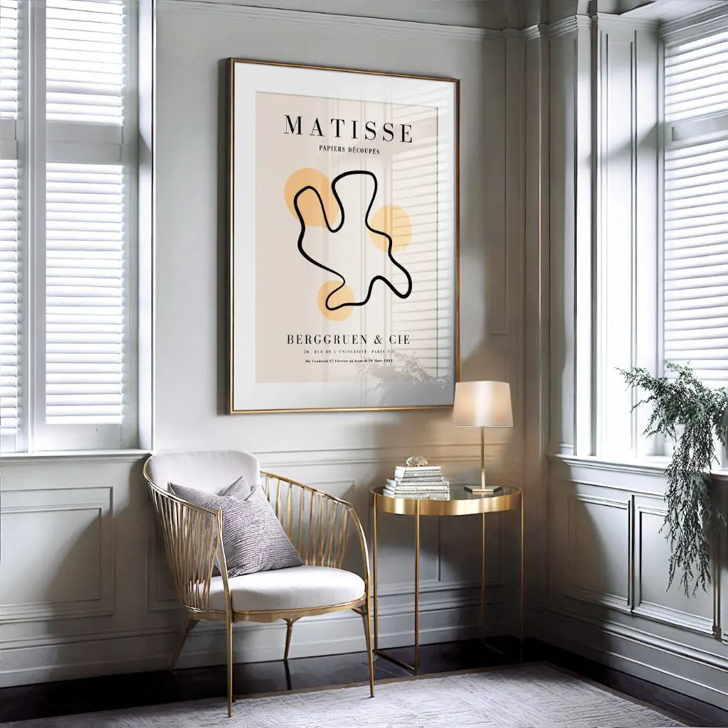 Matisse Abstracte Lijn Poster