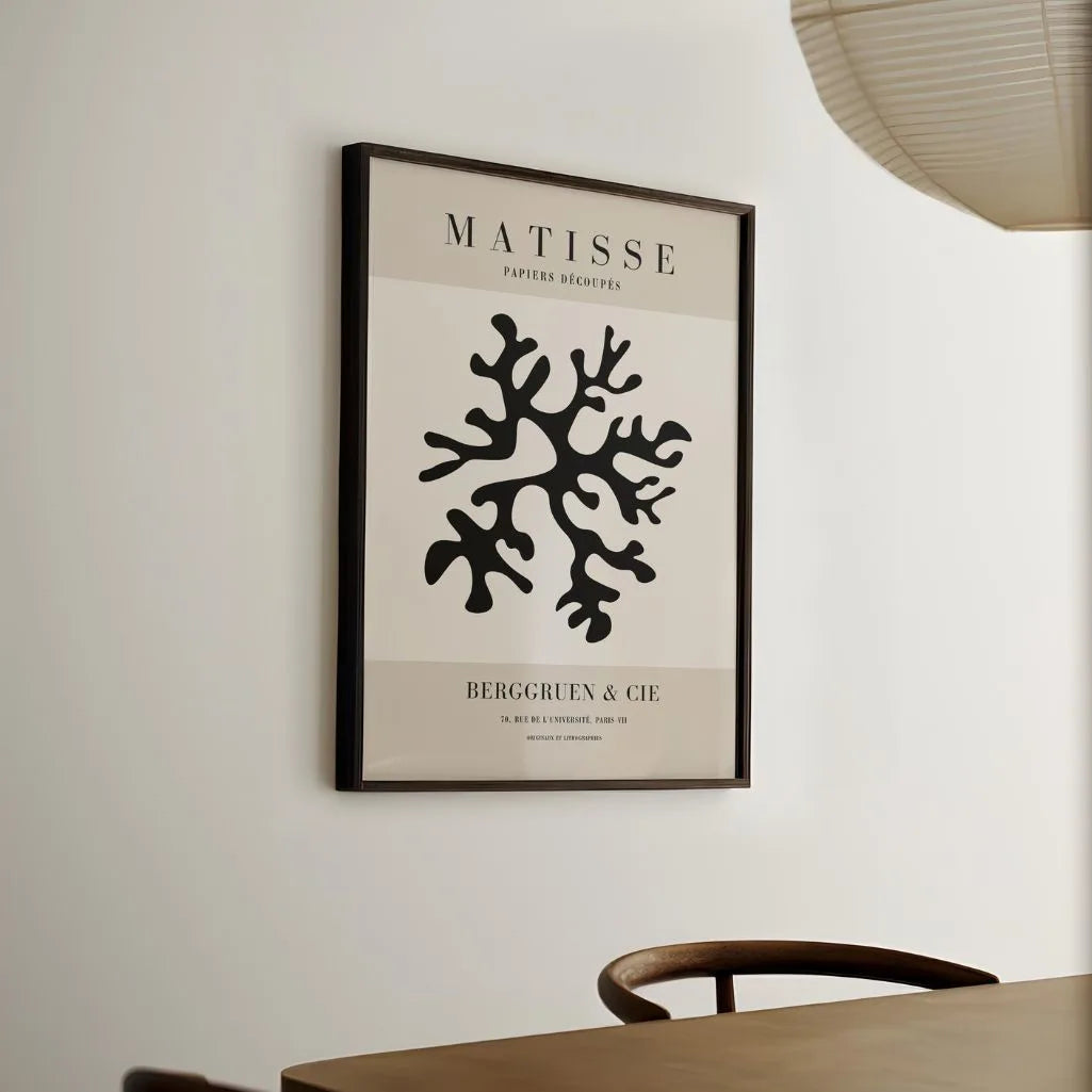 Matisse Zwart Koraalrif Poster