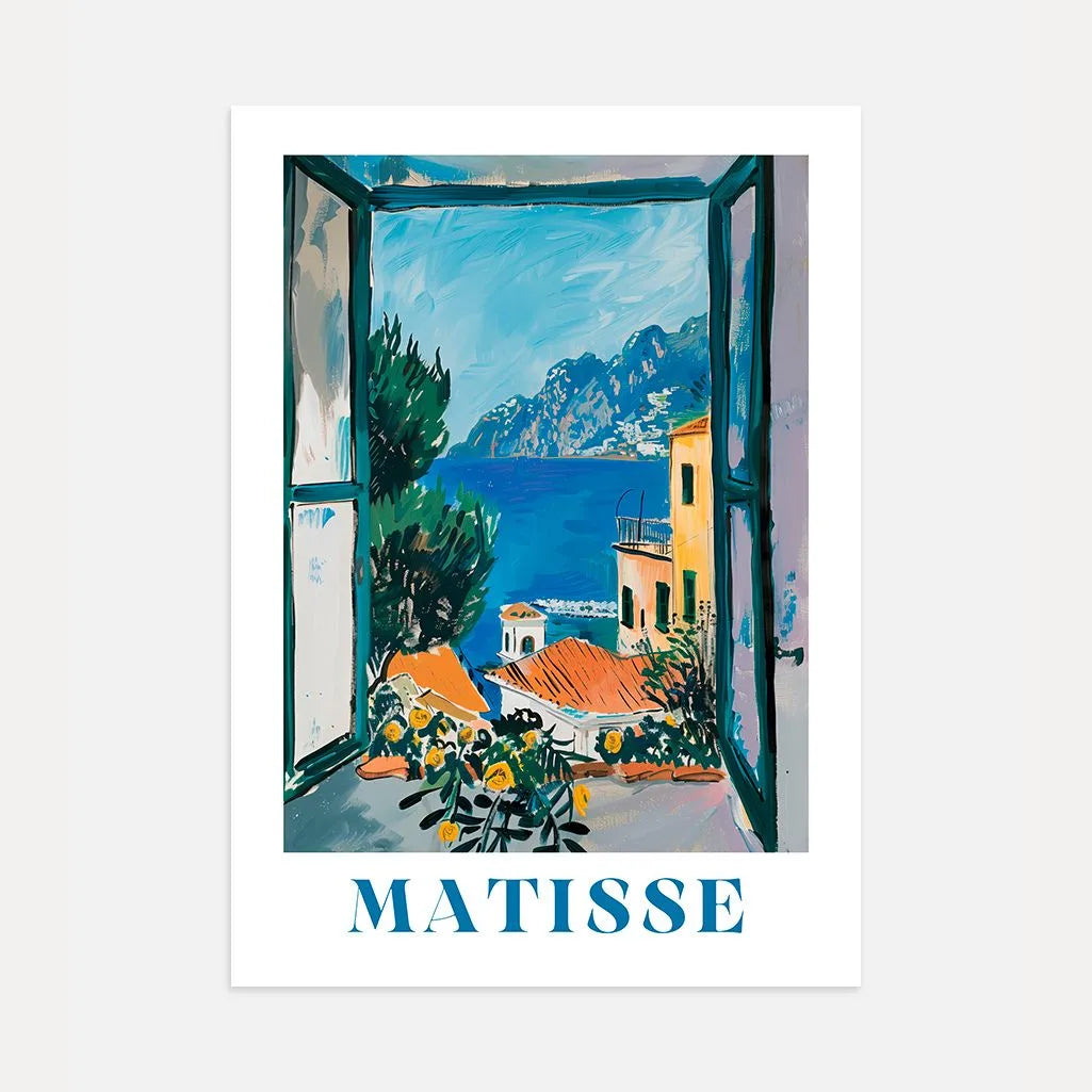 Matisse Amalfi Raam Poster