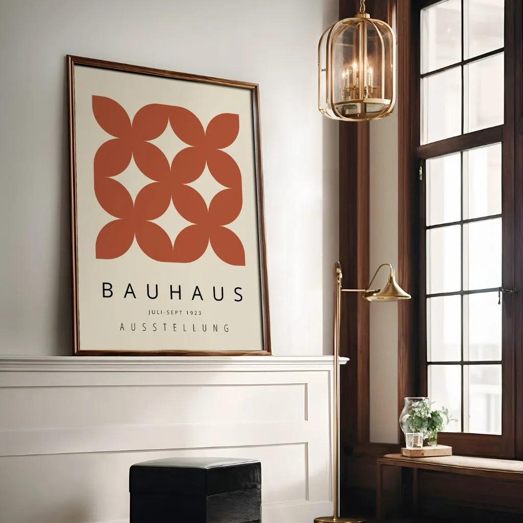 Bauhaus Baksteen Poster