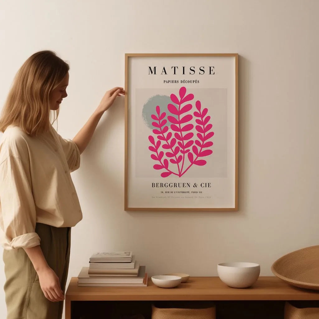 Matisse Roze Tak Poster