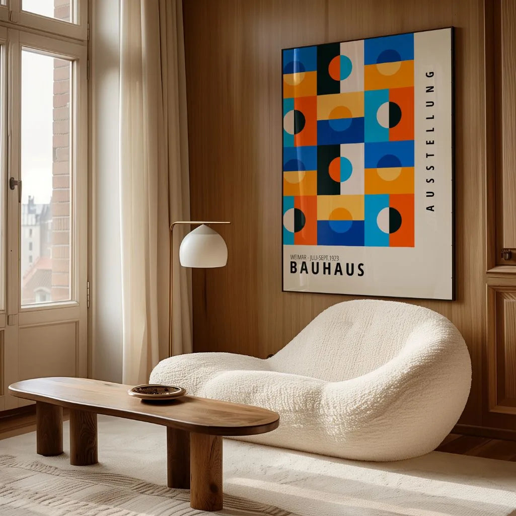 Bauhaus Kleurharmonie Poster