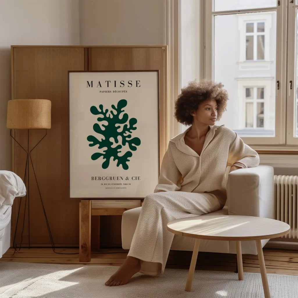Matisse Diepgroen Poster