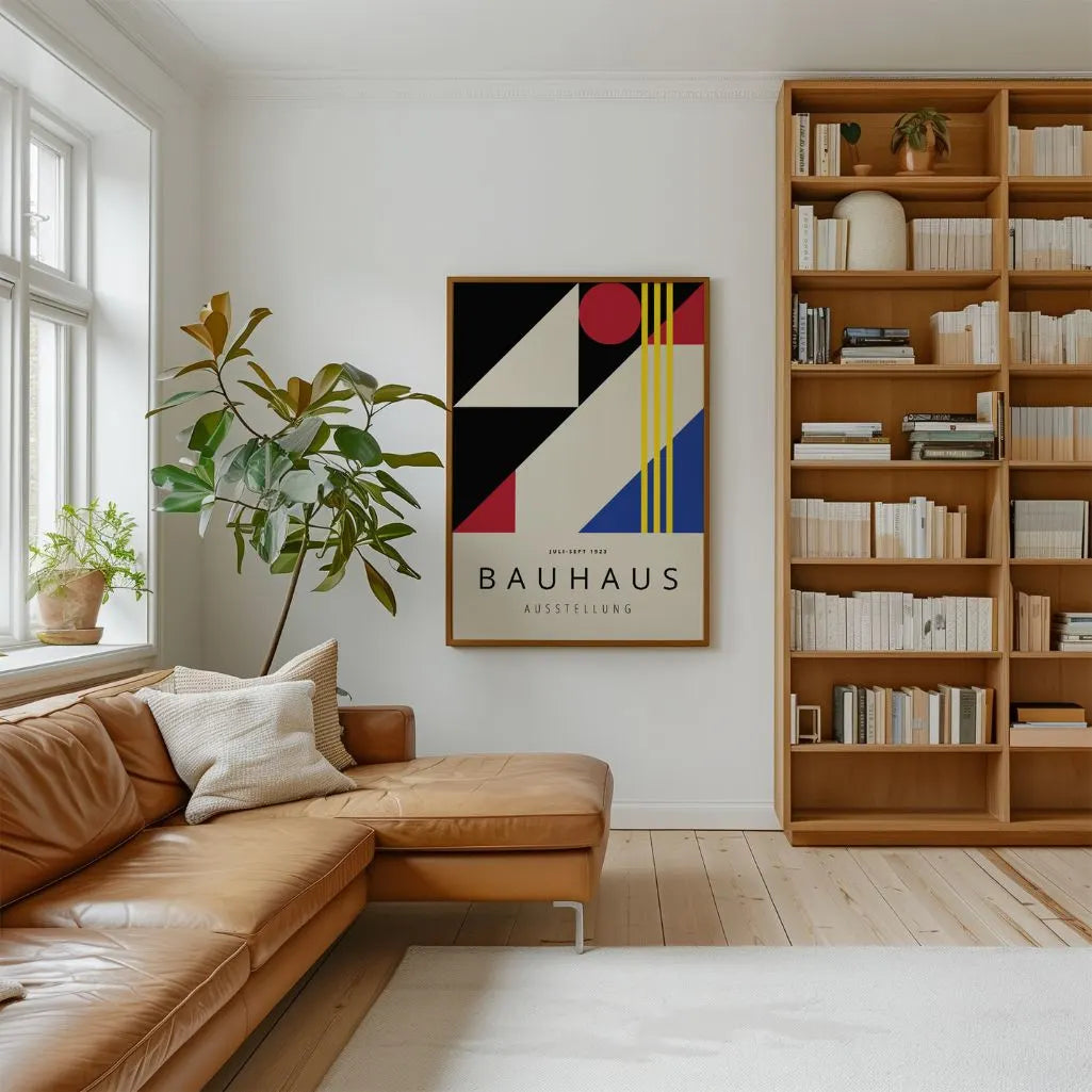 Bauhaus Primaire Kleuren Poster