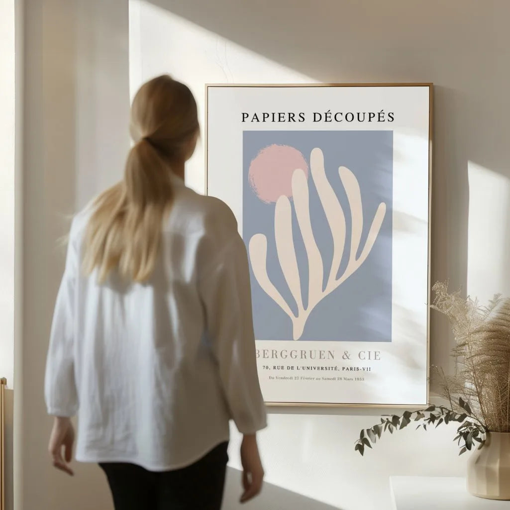 Matisse Lichtblauw Rust Poster