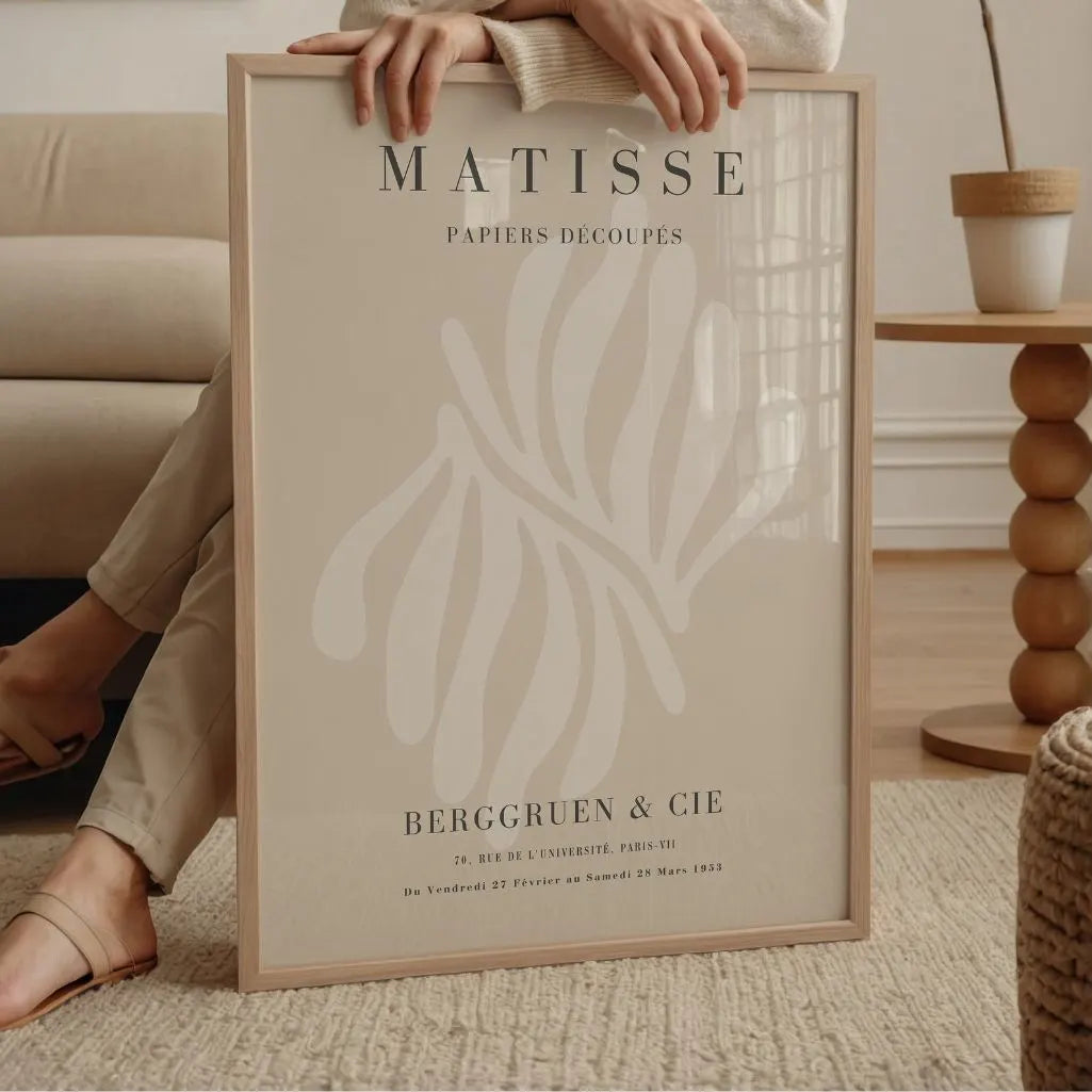 Matisse Beige Licht Poster