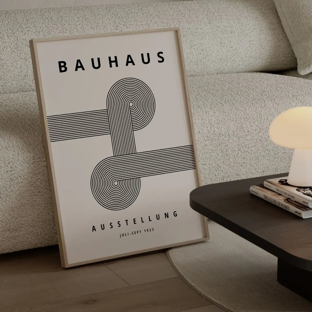 Bauhaus Lijnenbalans Poster