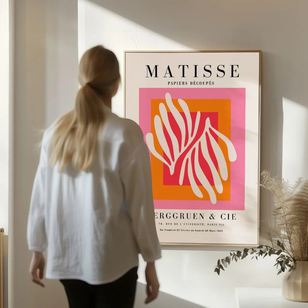 Matisse Koraal Warm Poster