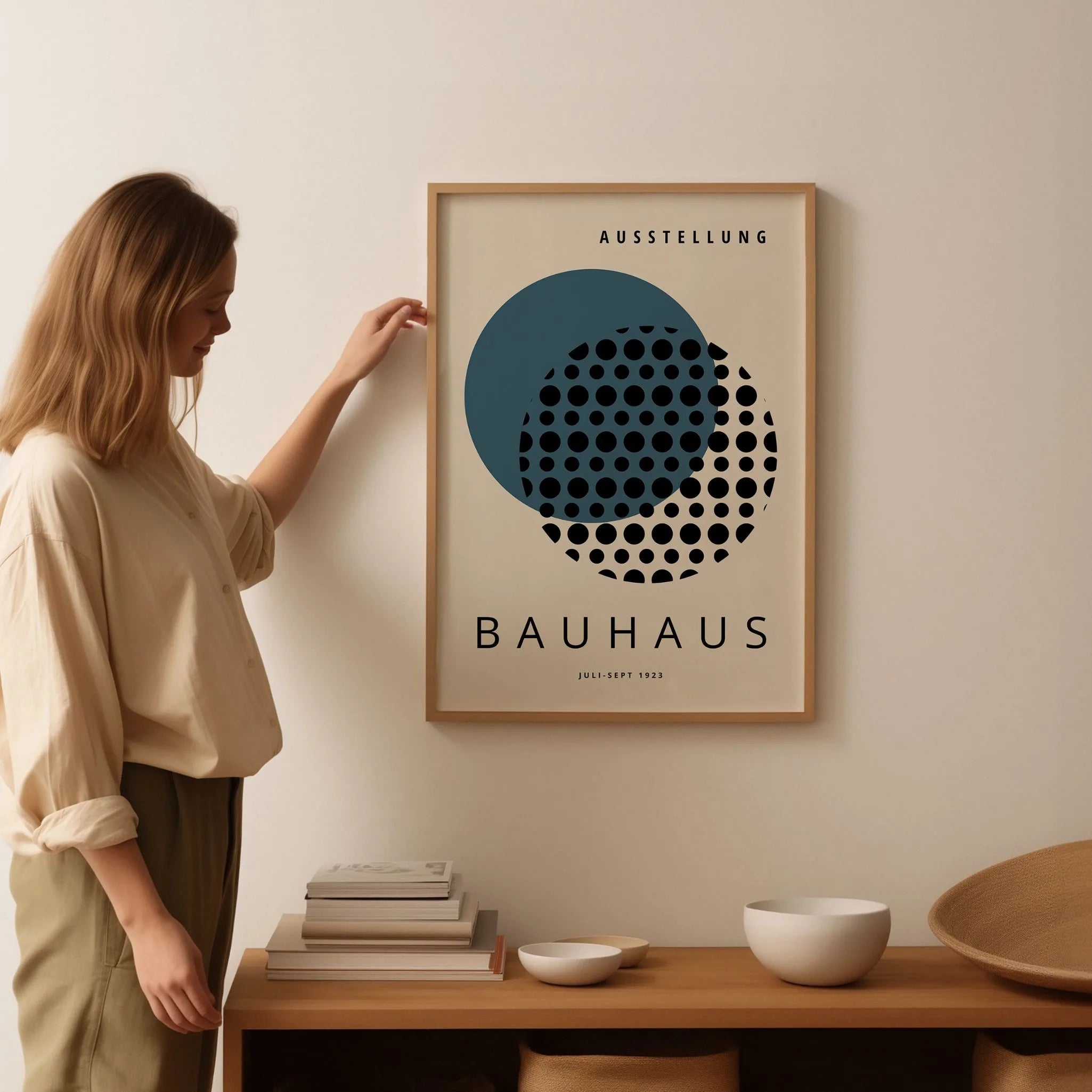 Bauhaus Marine Stilte Poster