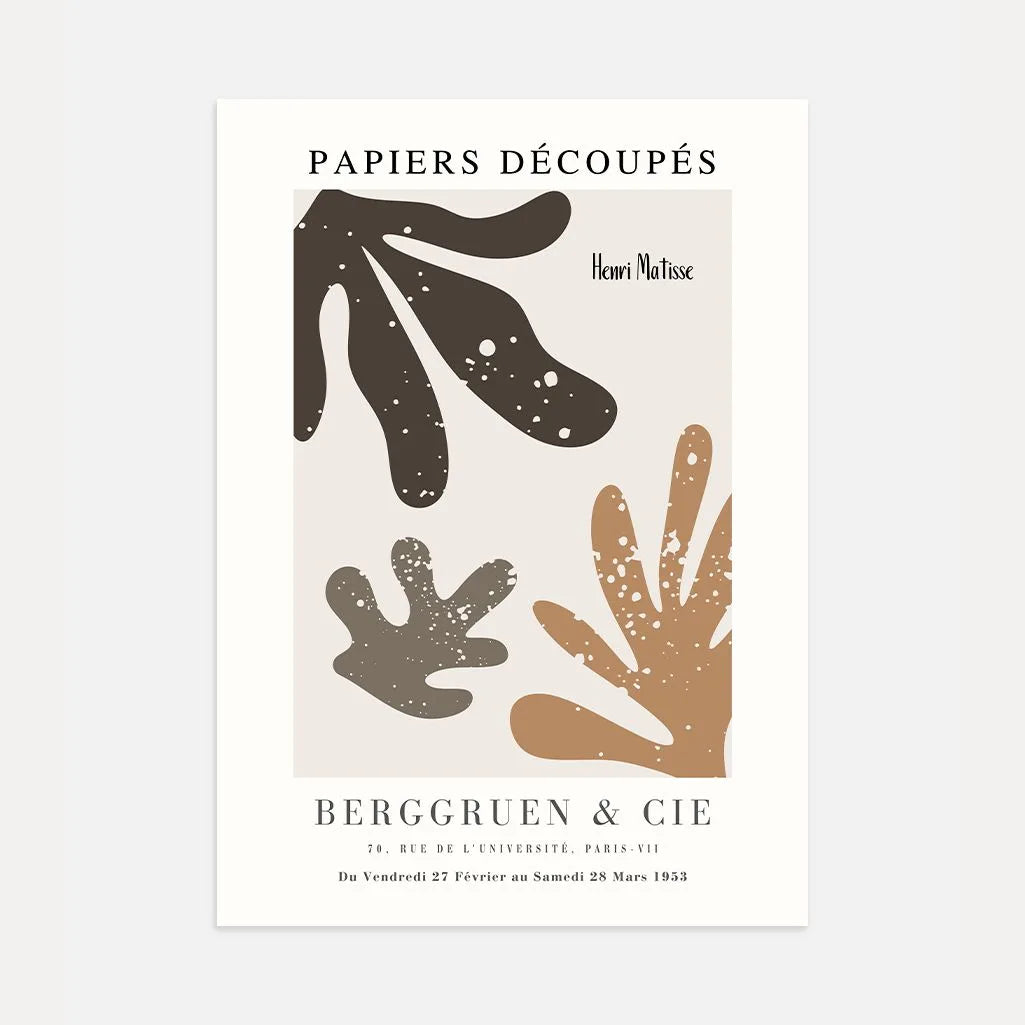 Matisse Beige Aardetint Poster