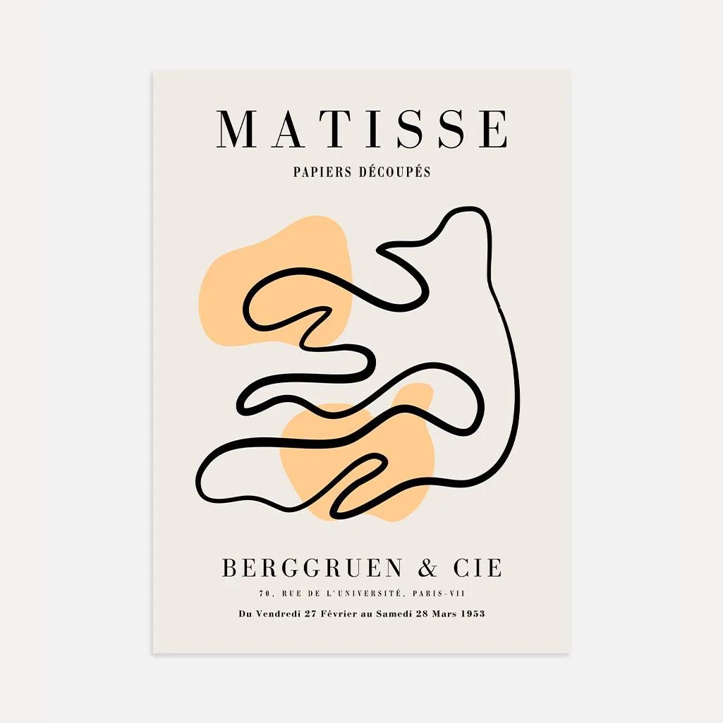 Matisse Organische Lijn Poster