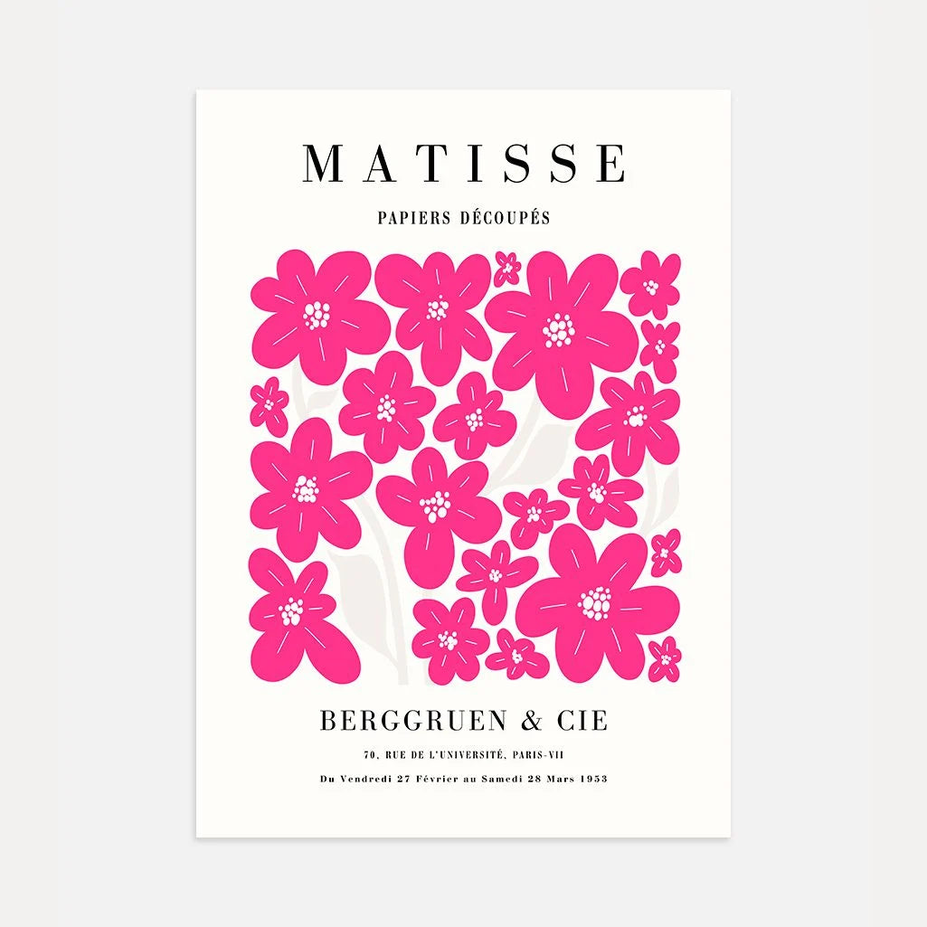 Henri Matisse Vrolijke Bloemen Poster