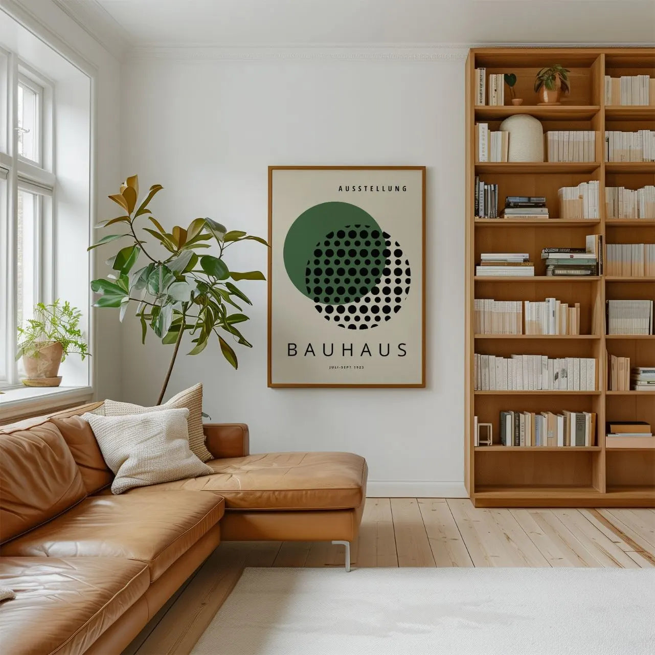 Bauhaus Stippen Balans Poster