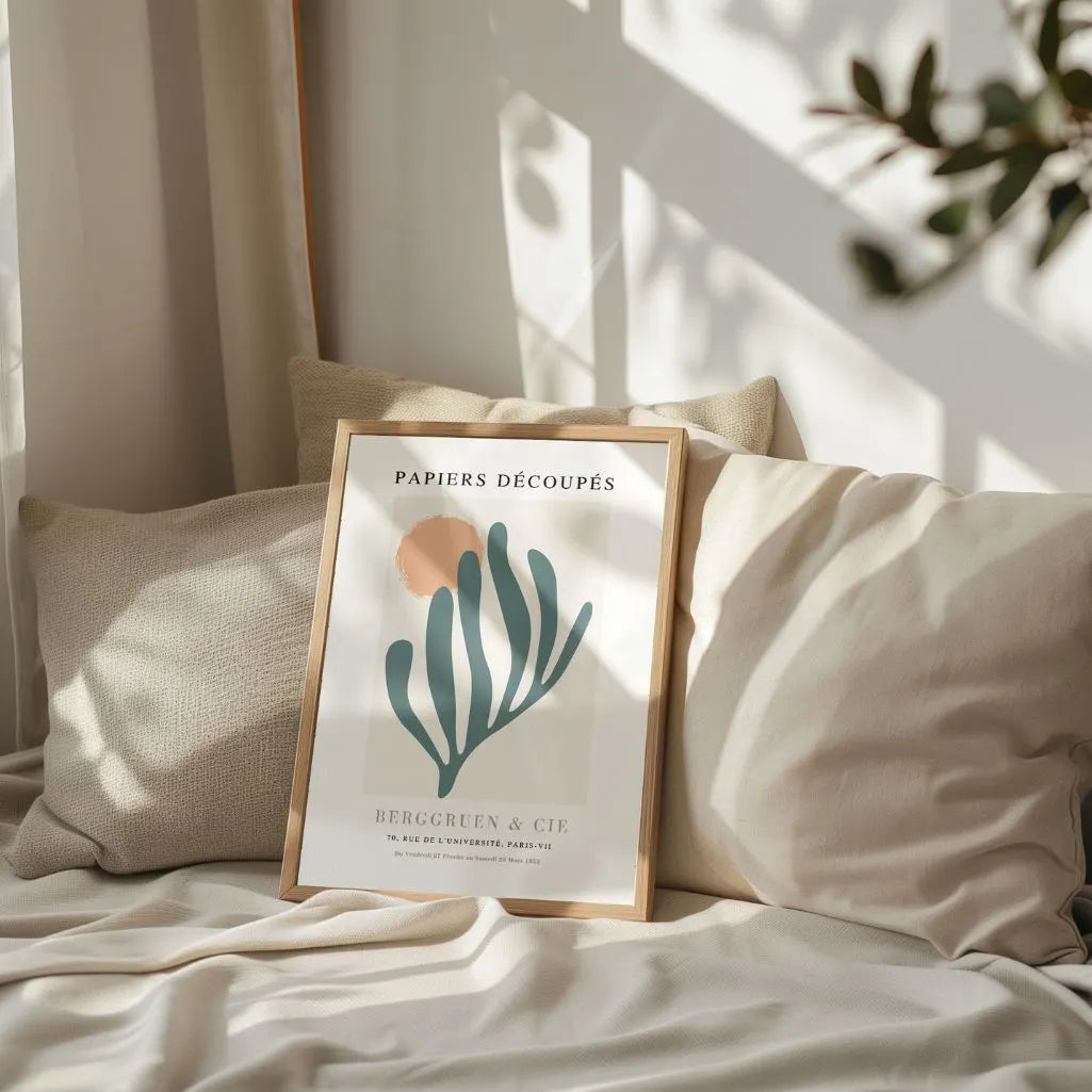 Matisse Groene Tak Zon Poster