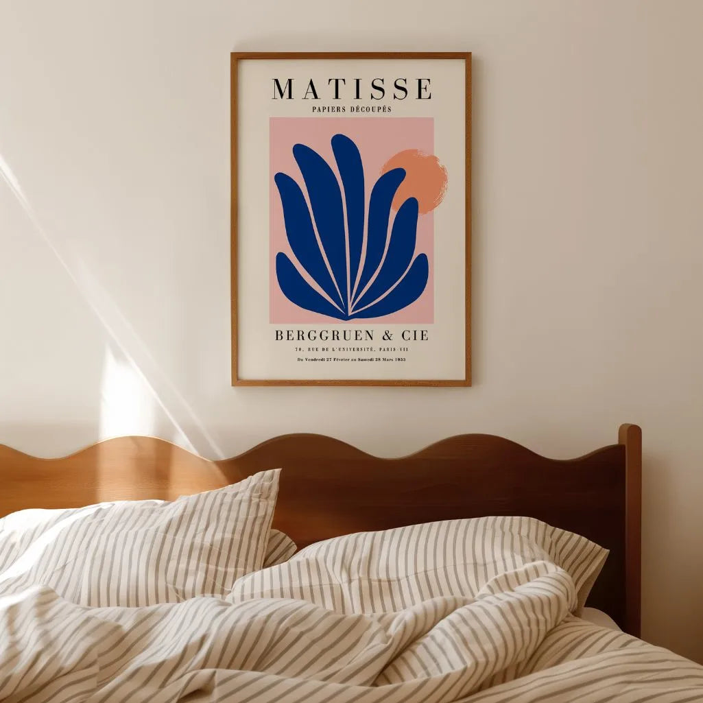 Matisse Blauw Roze Poster