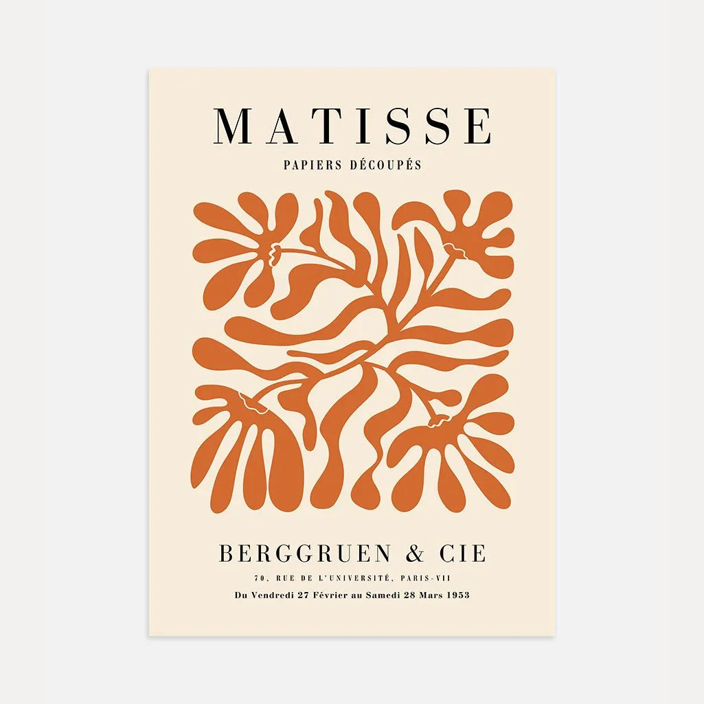 Matisse Terracotta Botanisch Poster