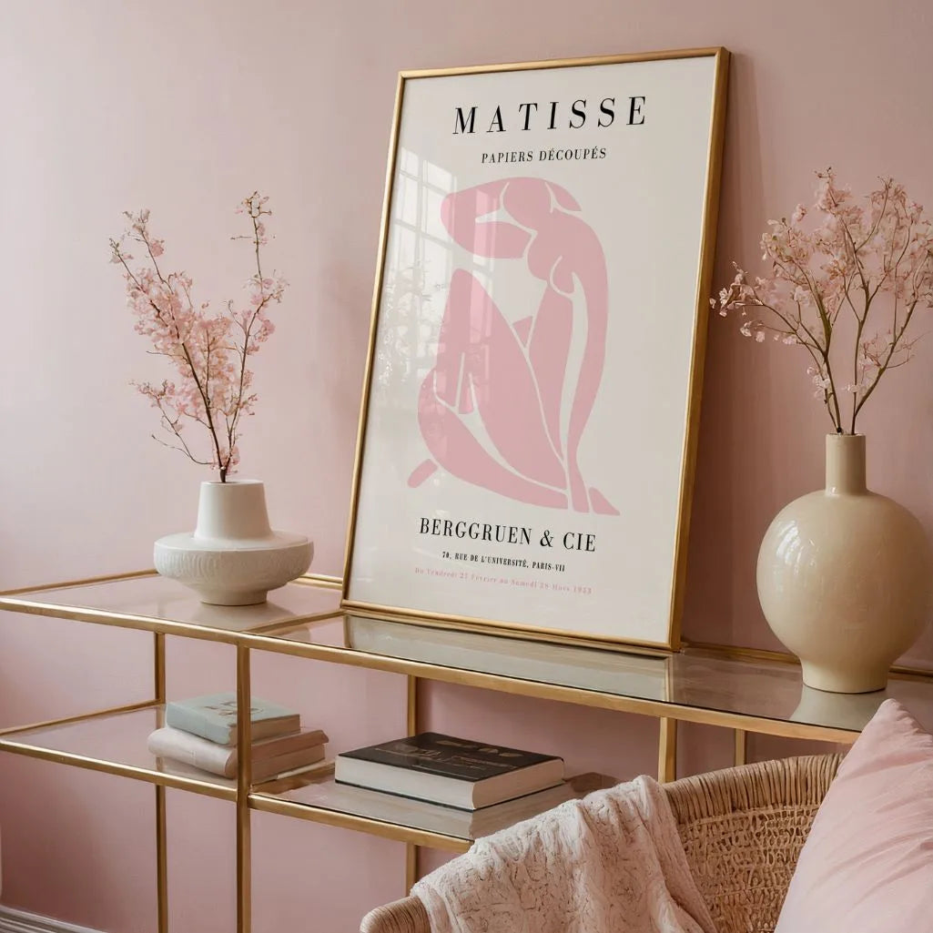 Henri Matisse Nu Bleu Roze Poster