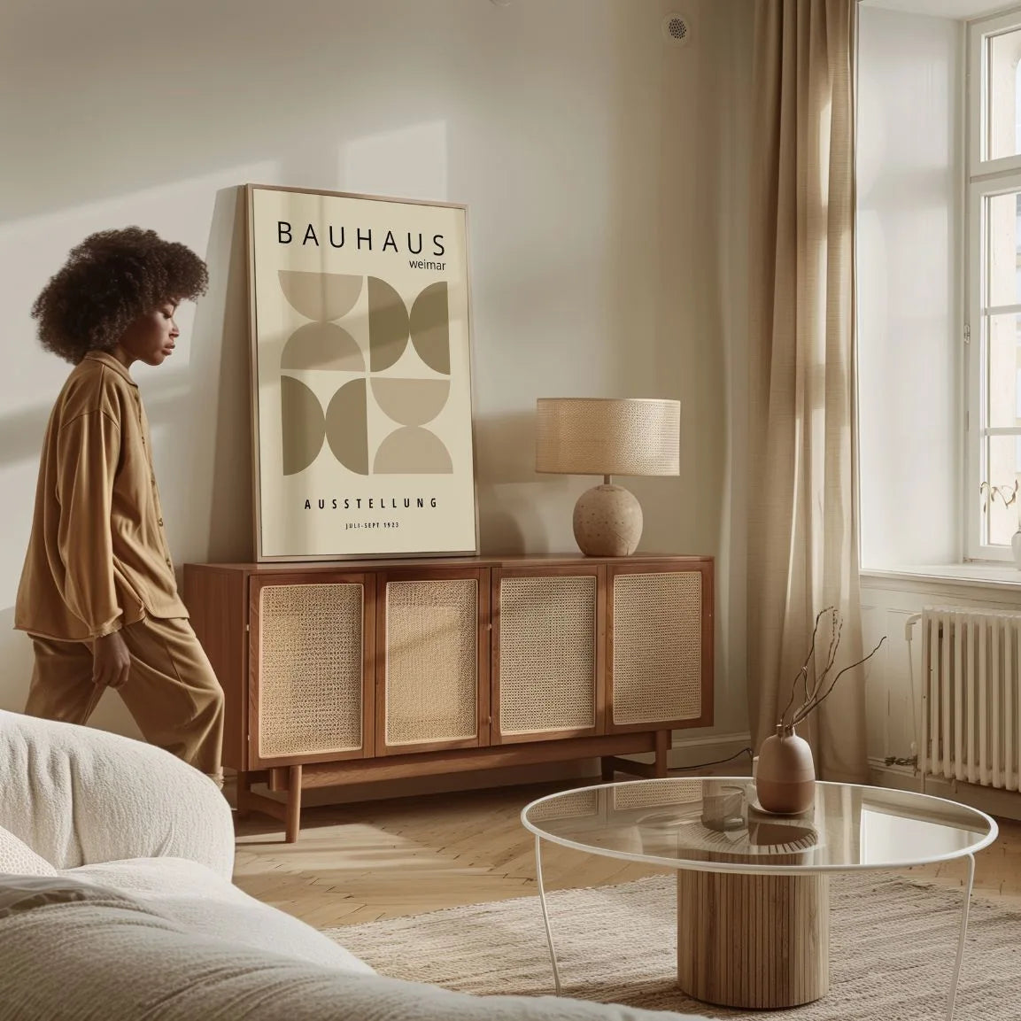 Bauhaus Zandloper Poster