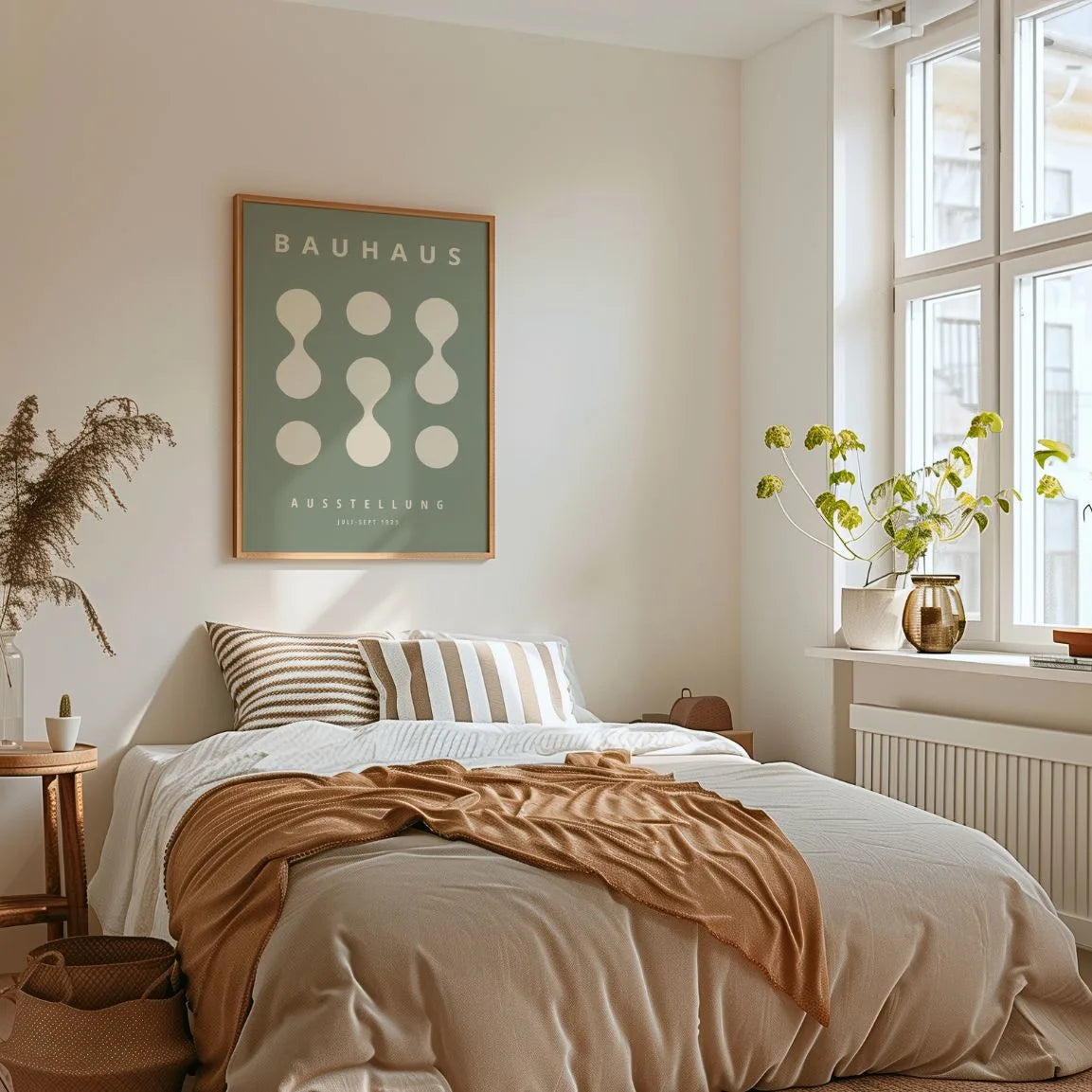 Bauhaus Saliegroen Poster