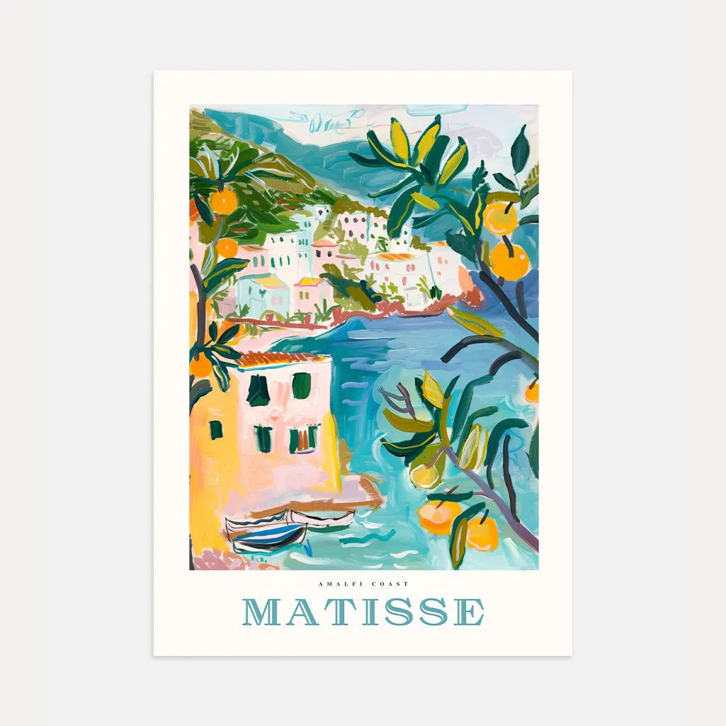 Matisse Riviera Turkoois Poster
