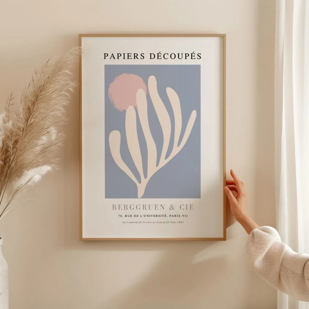 Matisse Lichtblauw Rust Poster