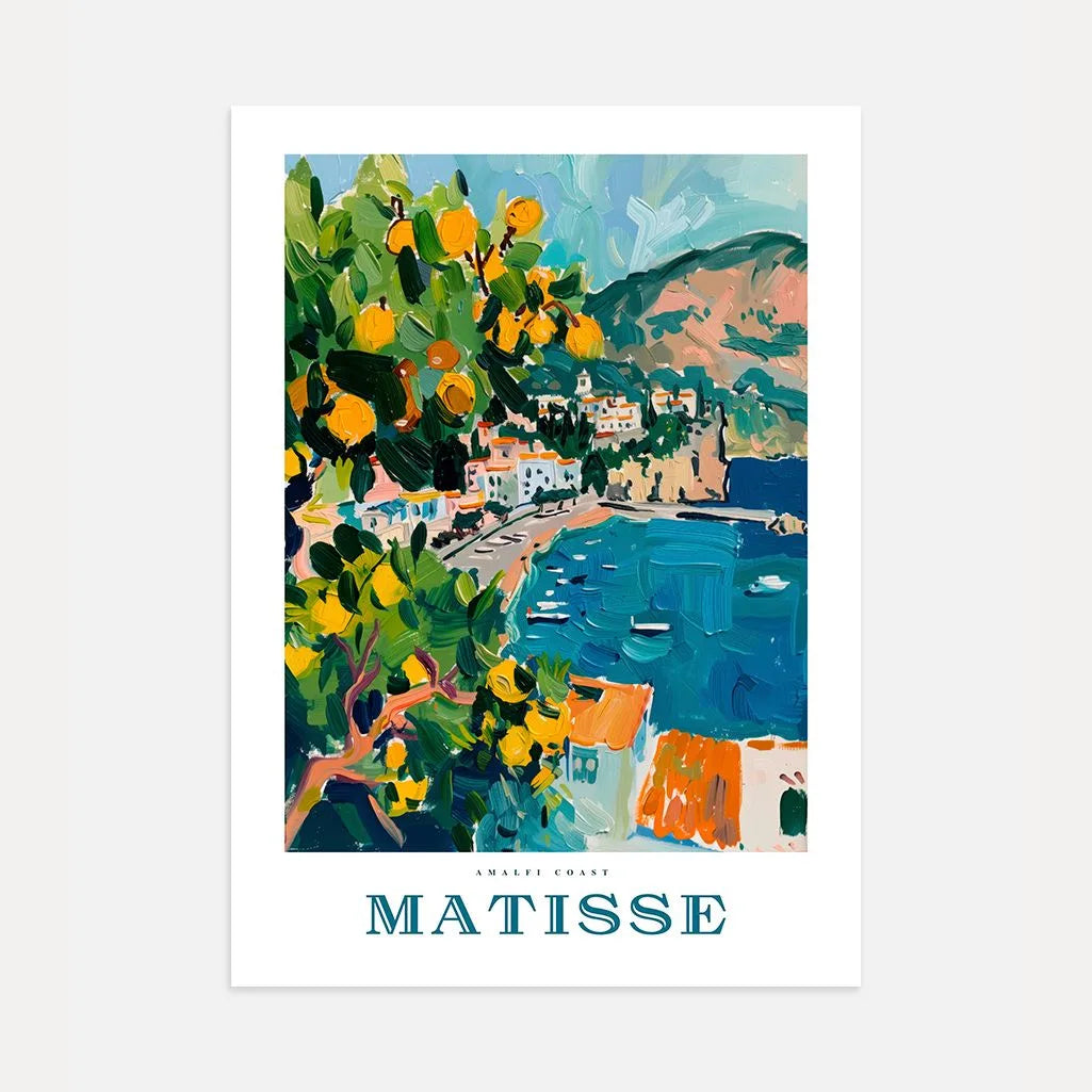 Matisse Amalfi Zeeblauw Poster