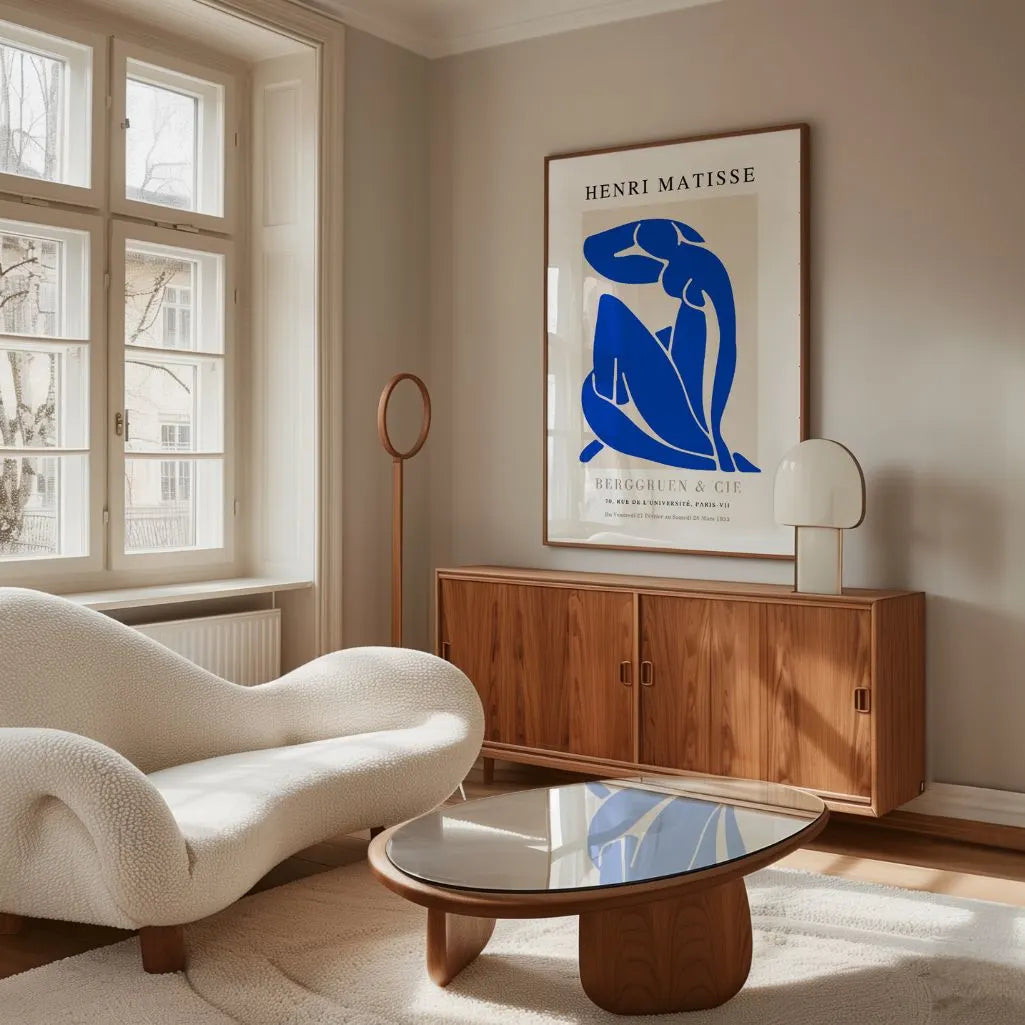 Matisse Nu Bleu Diepblauw Poster