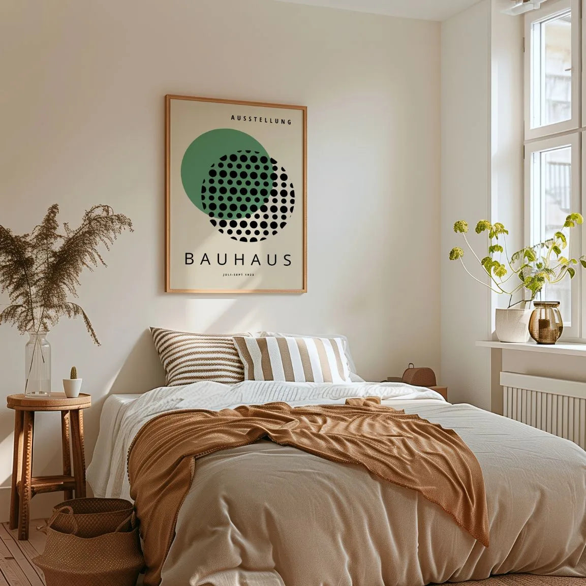 Bauhaus Groen Optisch Poster