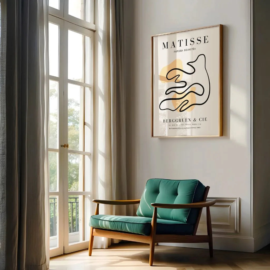 Matisse Organische Lijn Poster