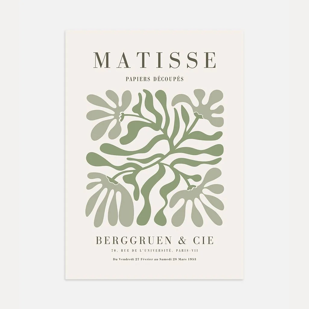 Henri Matisse Groene Symmetrie Poster
