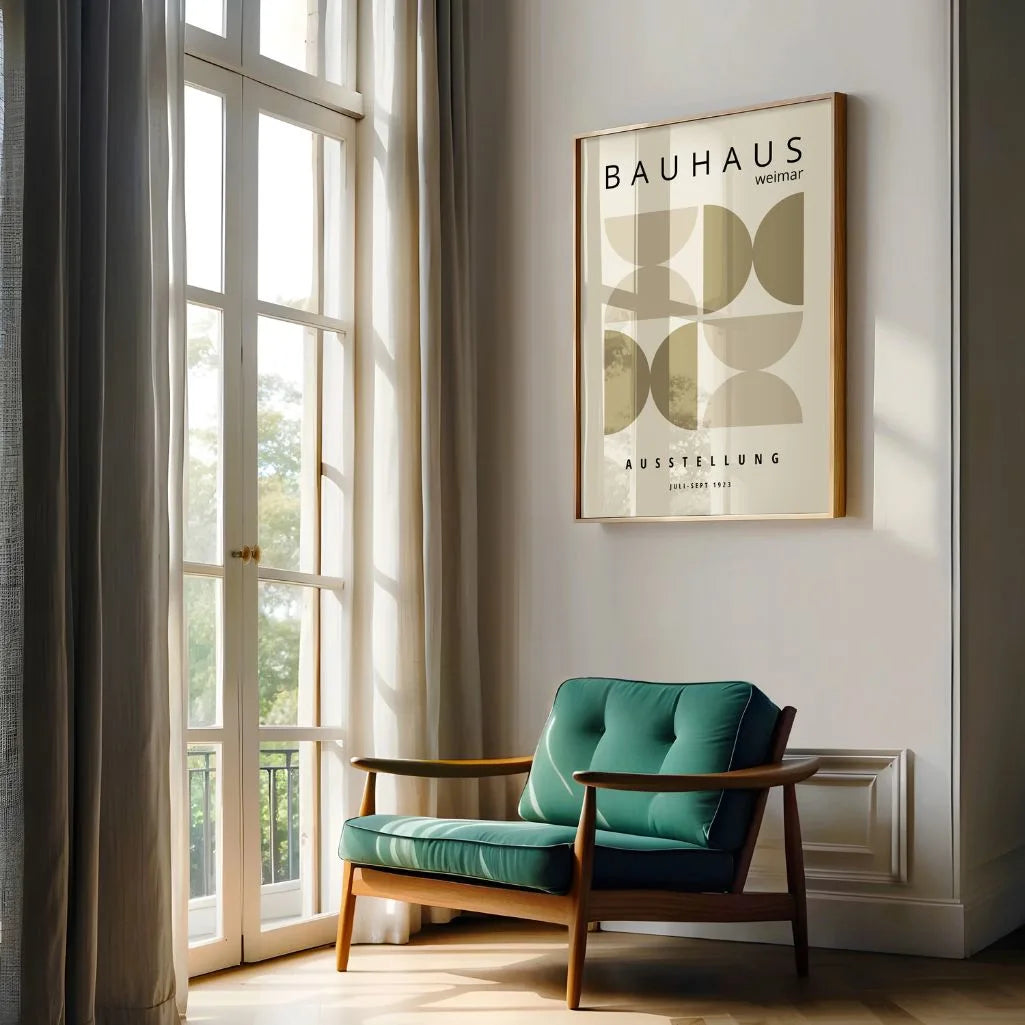 Bauhaus Zandloper Poster