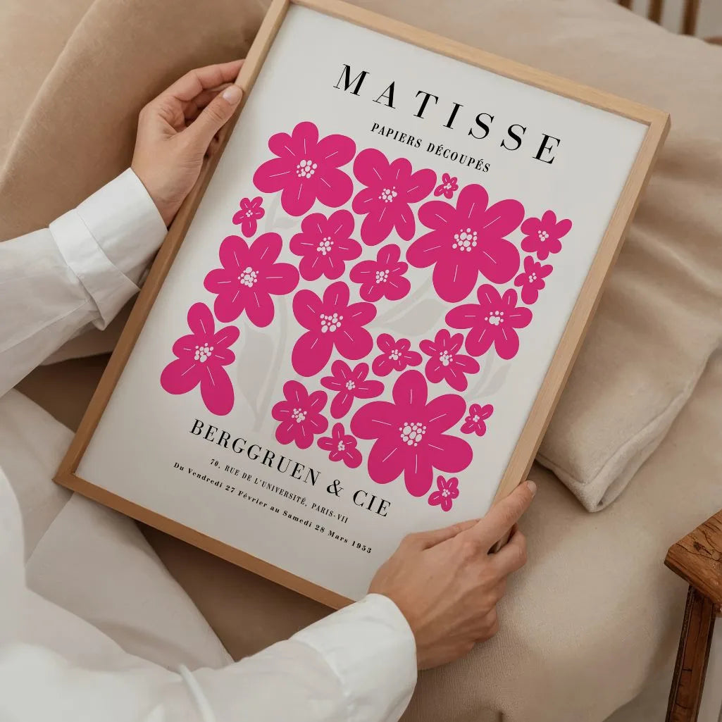 Henri Matisse Vrolijke Bloemen Poster