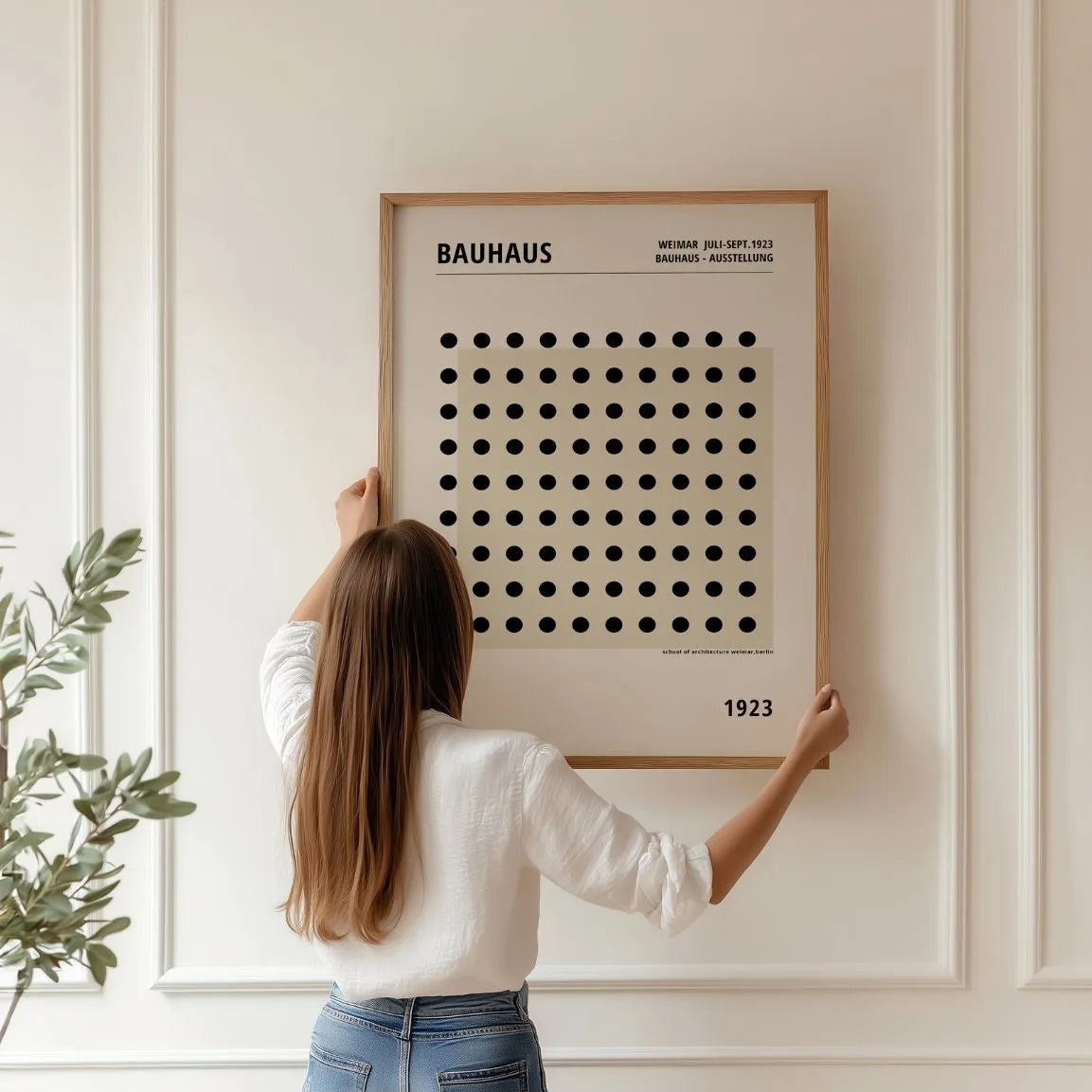 Bauhaus Evenwichtspunten Poster