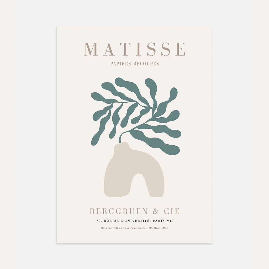 Henri Matisse Botanische Vaas Poster