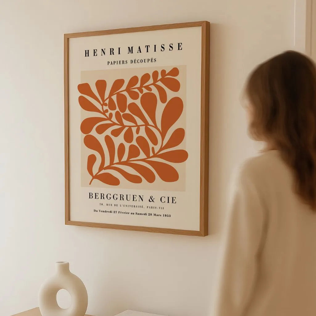 Matisse Terracotta Harmonie Poster