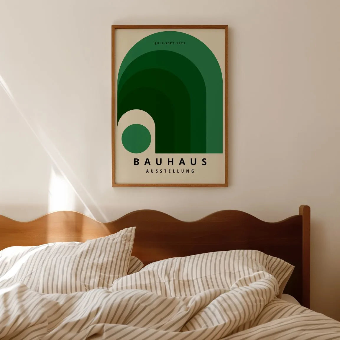 Bauhaus Groene Regenboog Poster
