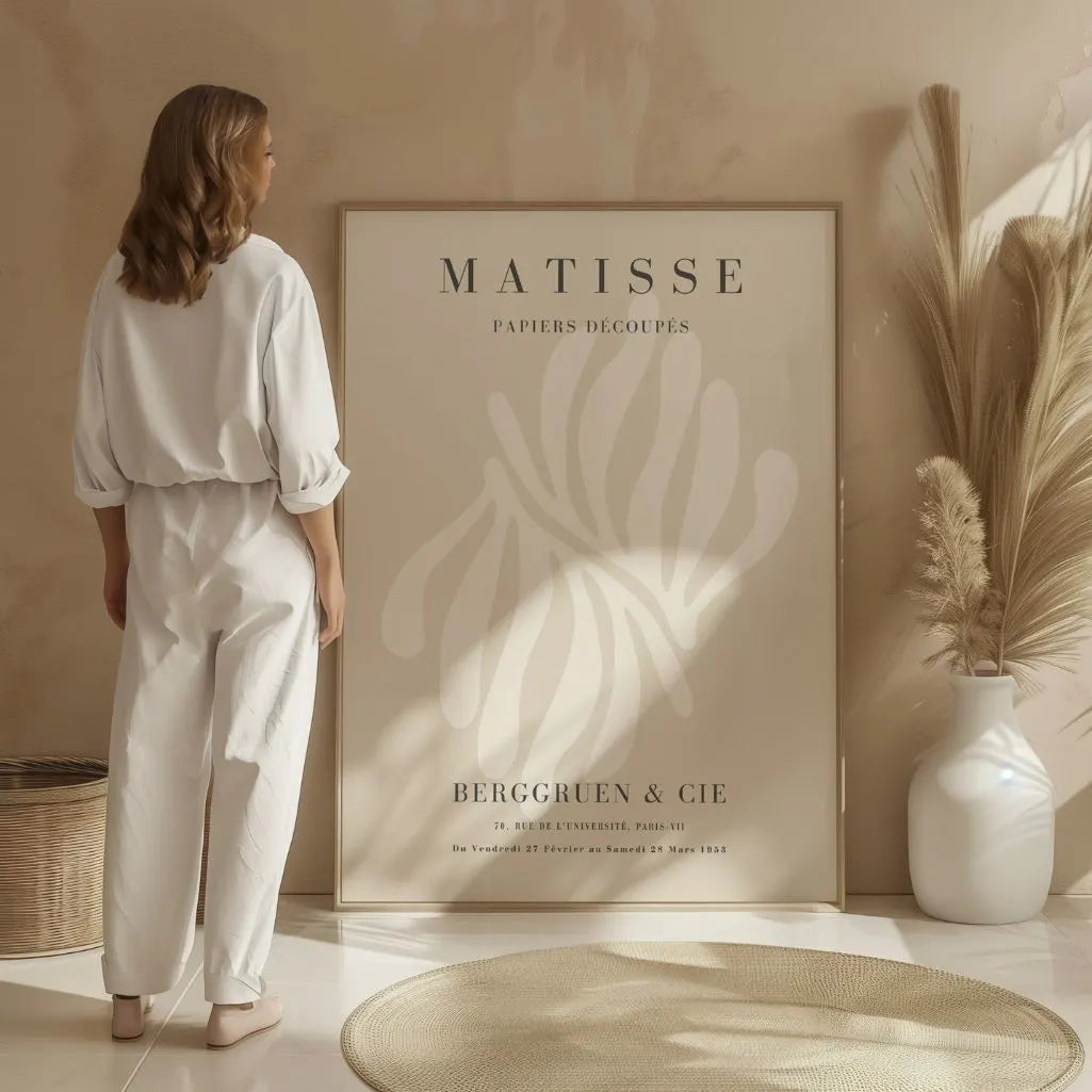 Matisse Beige Licht Poster