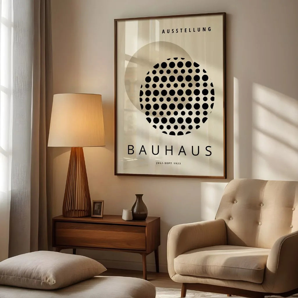 Bauhaus Spiegeling Poster