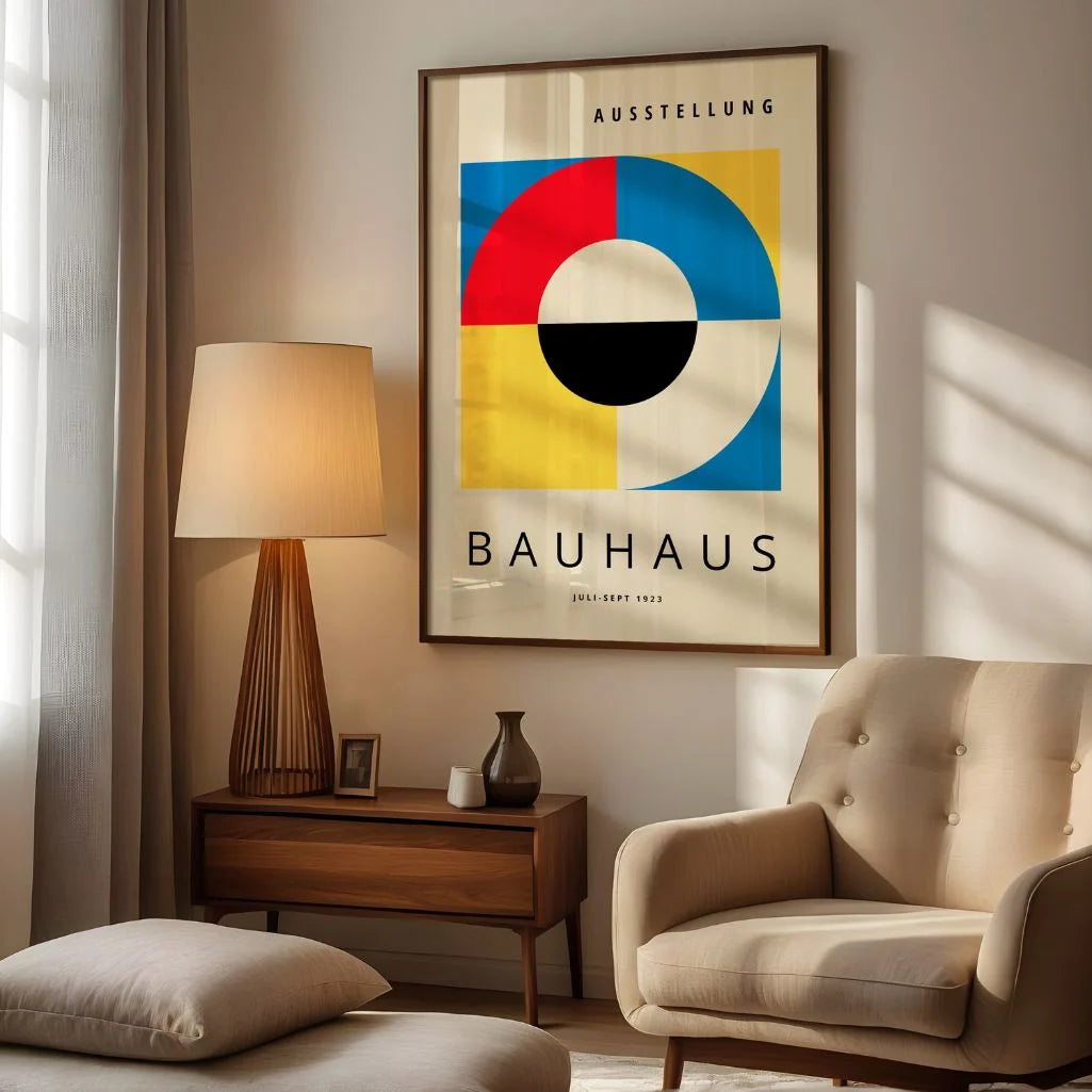 Bauhaus Centrale Cirkel Poster
