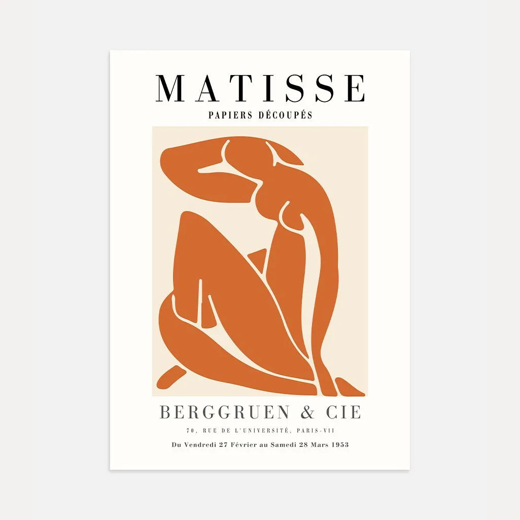 Matisse Terracotta Warmte Poster
