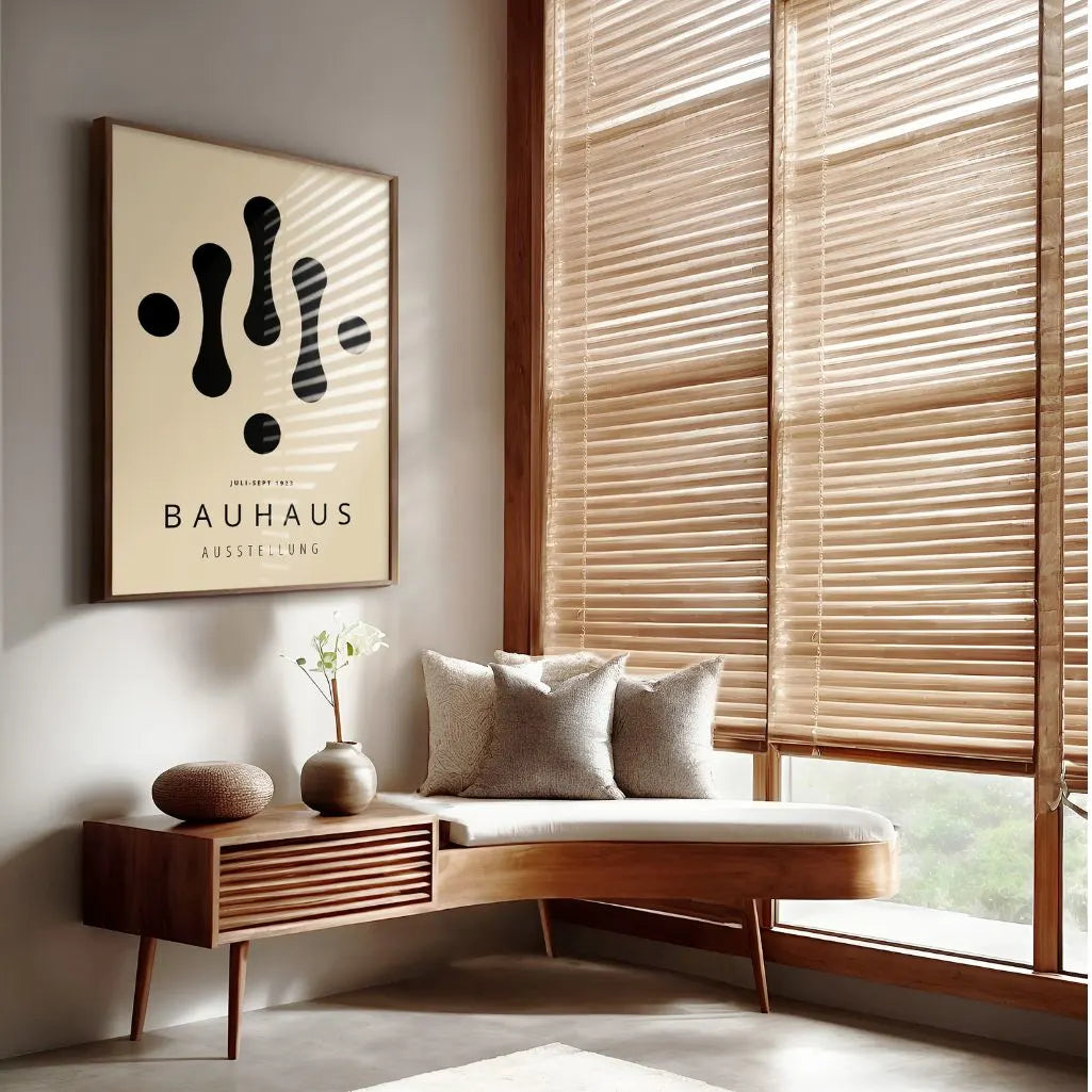 Bauhaus Druppels Geometrie Poster