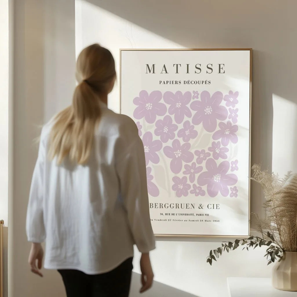 Matisse Lila Rust Poster