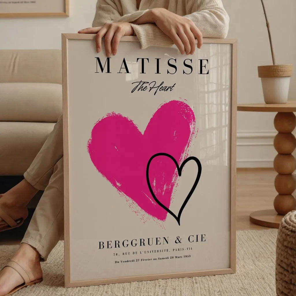 Henri Matisse Het Hart Poster