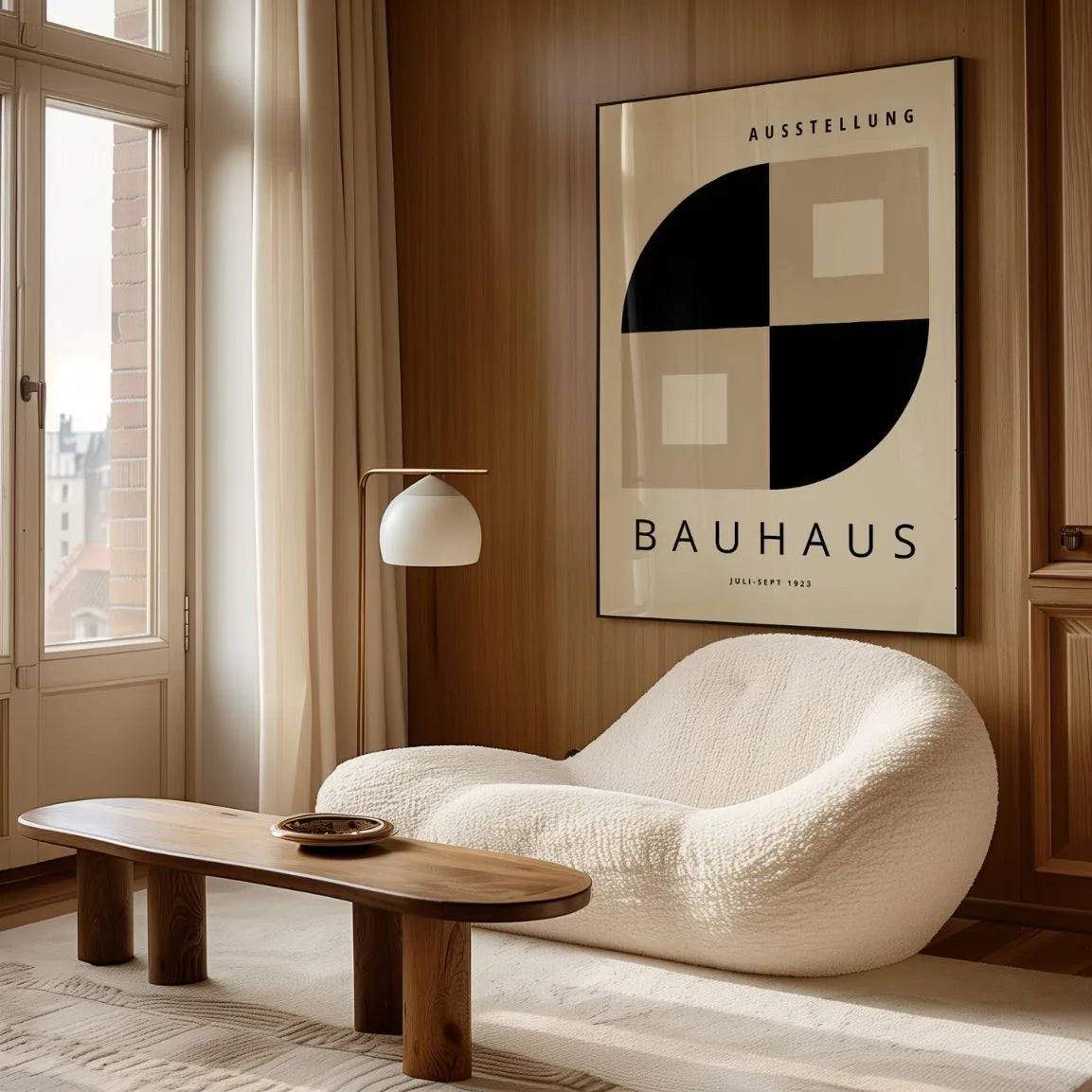 Bauhaus Modernistische Figuren Poster