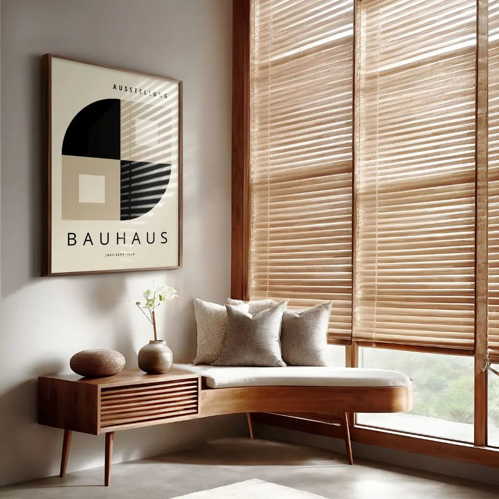 Bauhaus Modernistische Figuren Poster