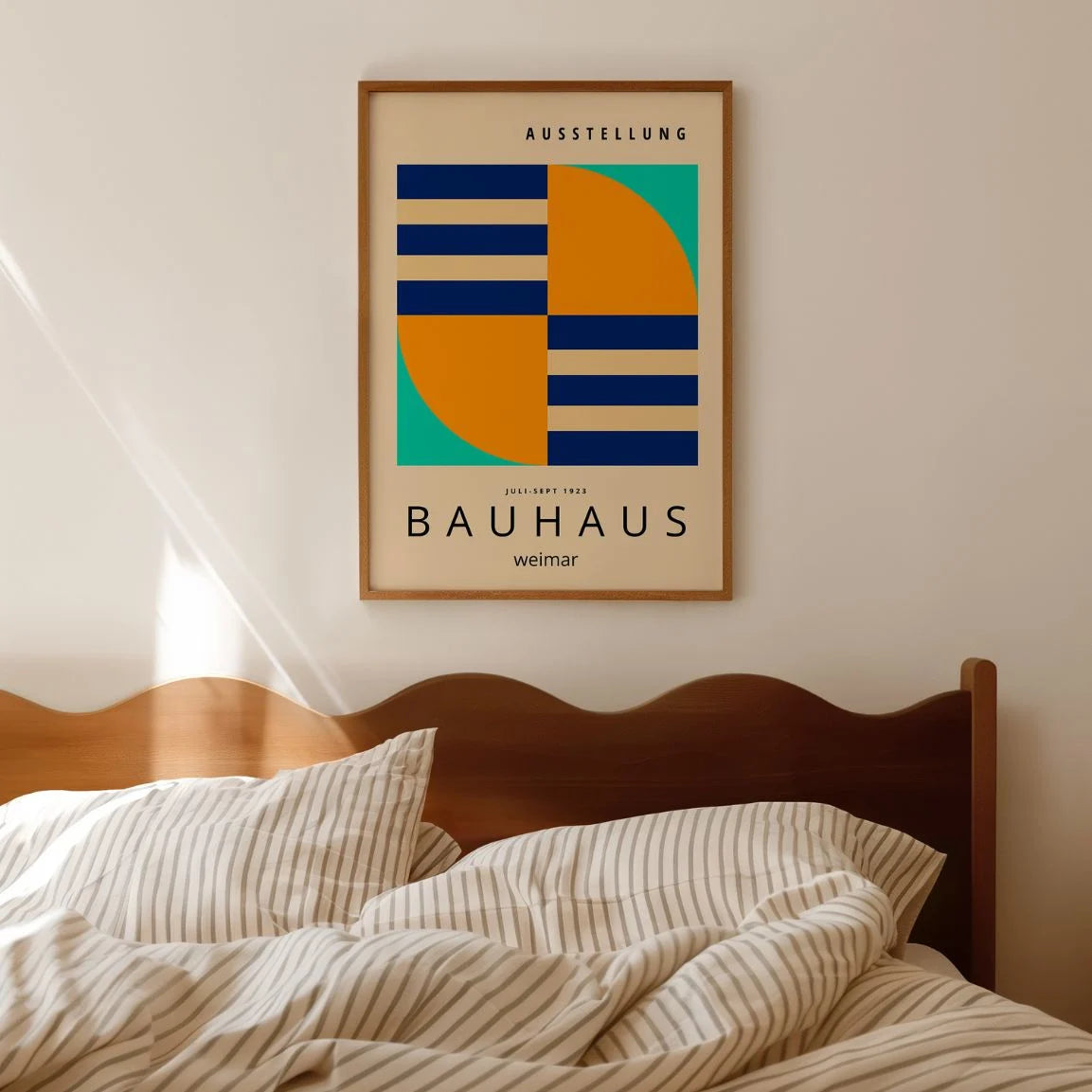 Bauhaus Turbine Contrast Poster