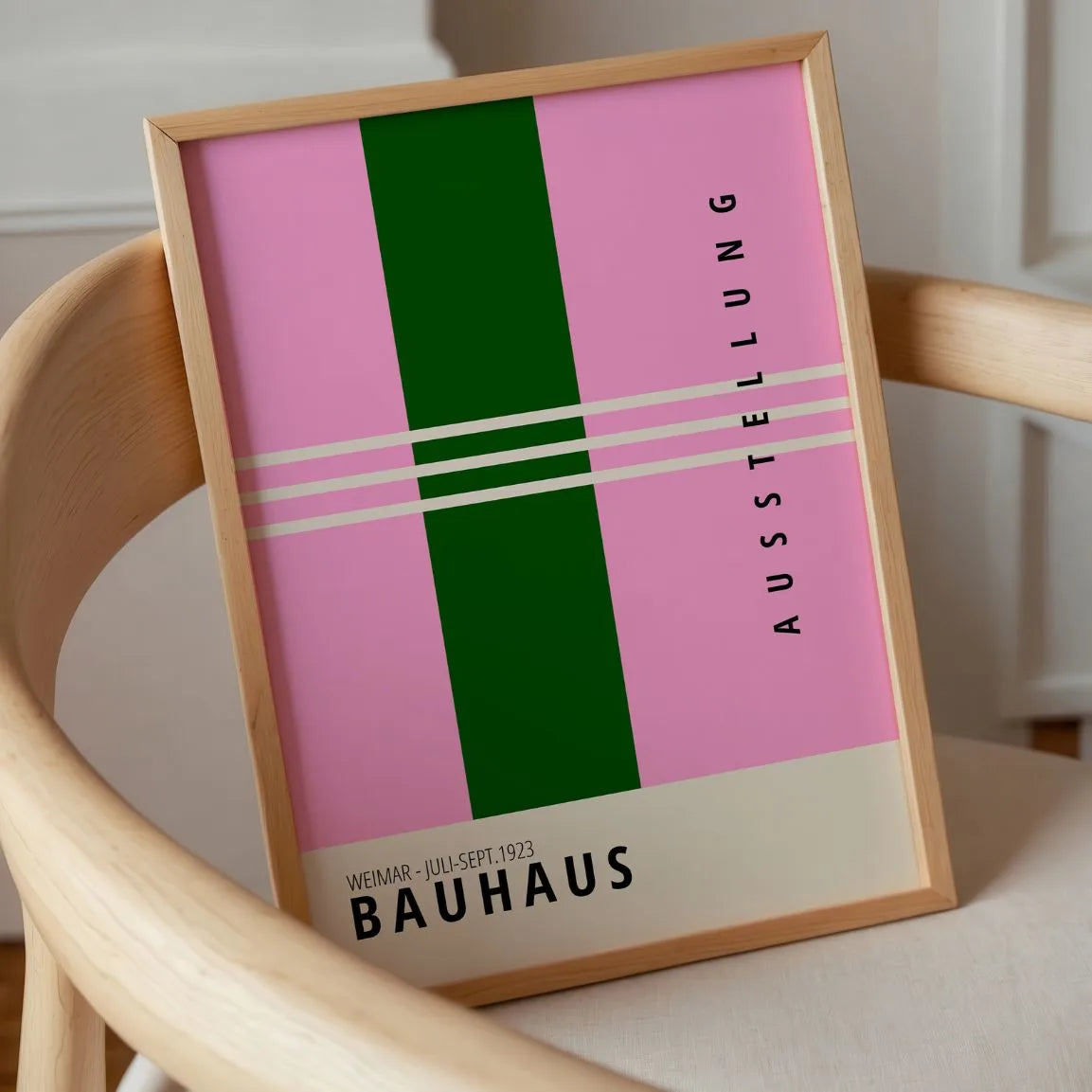 Bauhaus Groene Lijn Poster