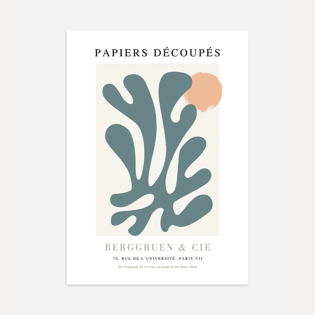 Matisse Saliegroen Botanisch Poster