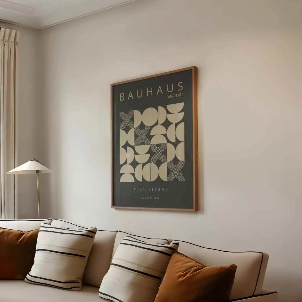 Bauhaus Vormen Poster